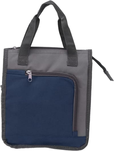 Koeltas - Isolatie tas - Picknick en lunch - Lekvrije binnenkant - 22 x 12 x 26 cm - Donkerblauw