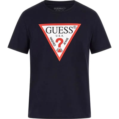 Logo T-shirt met ronde hals Guess CN Original