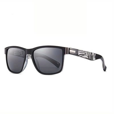 Bovista Polarizerende Zonnebril - Zonnenbrillen - Zonnenbril - Sun Glasses - Sunglasses - Techno Bril - Rave & Festival - Premium Quality - Mode Zwart