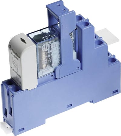 Finder 48.52.7.048.0050 Relaismodule Nominale spanning: 48 V/DC Schakelstroom (max.): 8 A 2x wisselcontact 1 stuk(s)