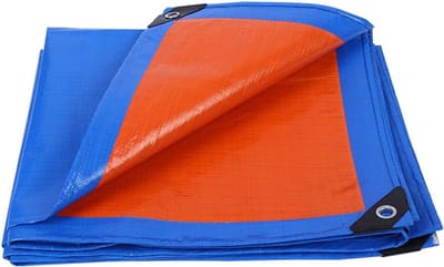 Waterdicht Zeil - Afdekzeil Zwaar - Buiten Beschermen - Dubbelzijdig Gecoat - 180 x 410 cm - Blauw