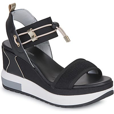 Sandalen met sleehak NeroGiardini E307753D-100