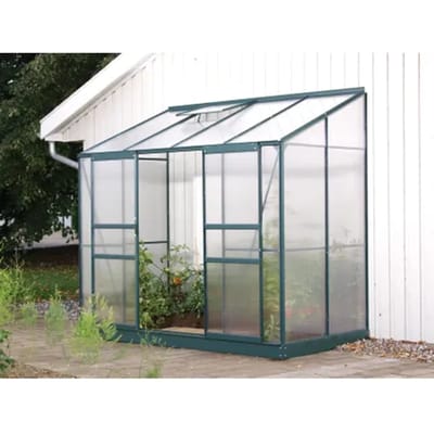 Vitavia Tuinkas Ida 3300 - Polycarbonaat 4mm - Smaragd - 255x132x222cm