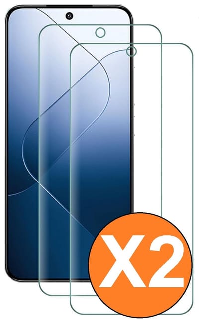 Ntech Screenprotector geschikt voor Xiaomi Redmi 14 2024 - Beschermglas Screenprotector Redmi 14 2024 Screen protector gehard glas - screenprotector Redmi 14 - 2 Stuks