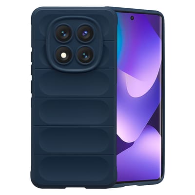 imoshion Hoesje - Geschikt voor Xiaomi Redmi Note 15 (5G) - EasyGrip Backcover - Donkerblauw