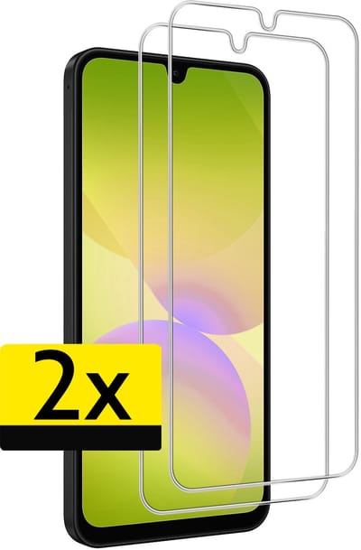 Screenprotector - Geschikt voor Samsung Galaxy A26 - 2 Stuks - Extra Sterk - Beschermglas - Gehard Glas - Tempered Glass - Screen Protector