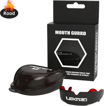 Livano Mouthguard - Bitje Kickboksen - Vechtsport - Gebitsbeschermer - Boksen - Kinderen & Volwassenen - Rood