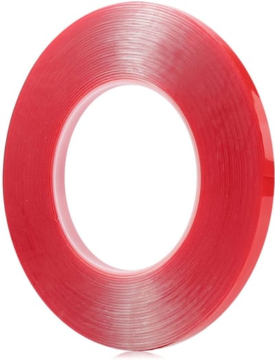 Plakband, extra sterk, transparant, montagetape, 10 meter (5 mm), voor knutselen, doe-het-zelf, werkplaats, reparaties, modelbouw, enz