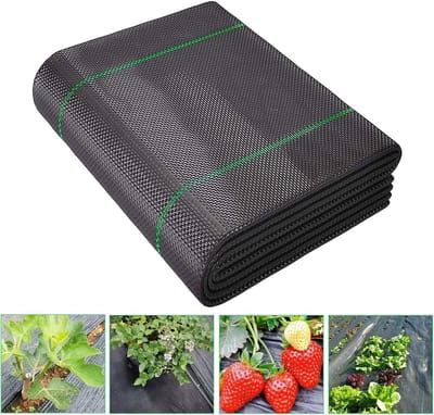 Heavy Duty Onkruiddoek 2x5m - Barrièrestof voor Onkruidbestrijding in Tuin en Onder Bestrating