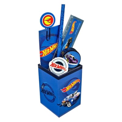 Hot Wheels gevulde pennenbak 7-delig