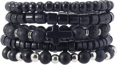 Houten Stretch Armbanden voor Dames en Heren - Mala Gebedskralen voor Meditatie