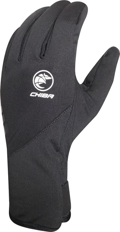 Chiba fietshandschoen - Softshell Light - maat S - Zwart