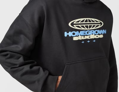 Home Grown Future Hoodie, zwart