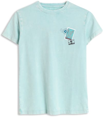 4PRESIDENT T-shirt jongens - Blue Radiance - Maat 104