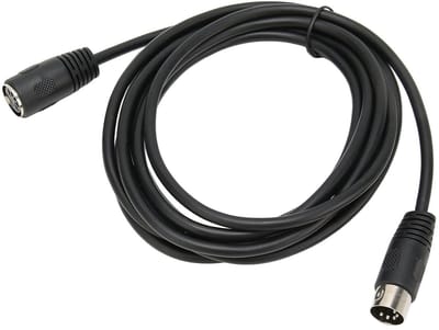Verlengkabel - Audiokabel - Muziekapparatuur Aansluiten - Plug en Play - 3 Meter - Zwart