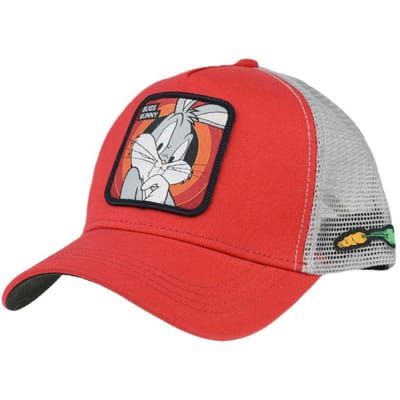 Looney Tunes Freegun Bugs Bunny Capslab Trucker Cap (Rood)