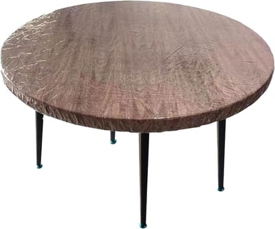 Tafelbeschermer Rond - Beschermhoes Tafel - Tafel Beschermen - Waterdicht Krasbestendig - 178cm - Transparant