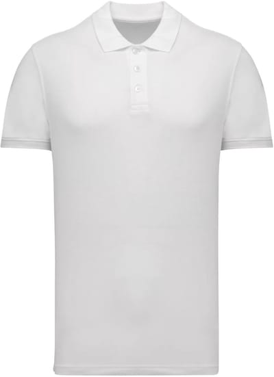 Kariban Piqué herenpolo K290 - White - 3XL