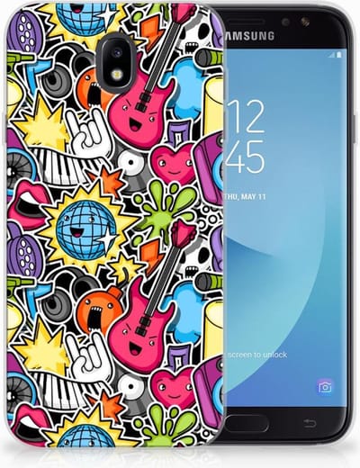 Samsung Galaxy J7 2017 | J7 Pro Silicone Back Cover Punk Rock