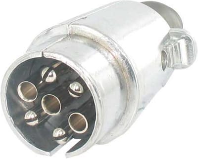 Stekker 7 polig metaal