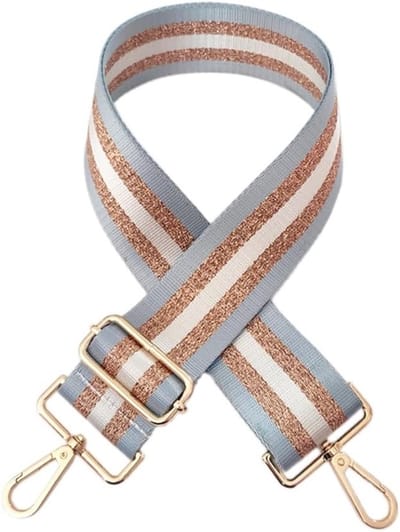 Verstelbare Schouderband voor Dames, 5 cm Breed, Geschikt voor Handtassen en DIY Accessoires, Lichtblauw, 72-130 cm