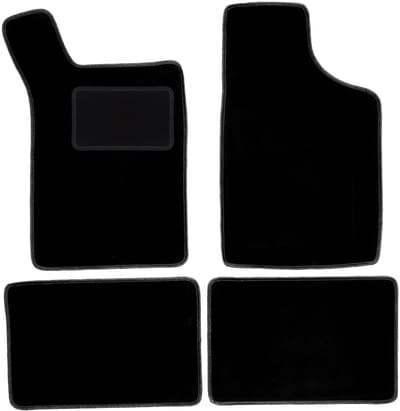 Zwarte veloursmatten voor: Renault 21 sedan (1986-1996)