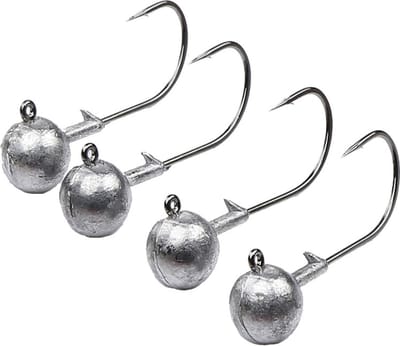 jighead - jigkop - 5 stuks - 10 gram - lood - lood kop voor roofvissen