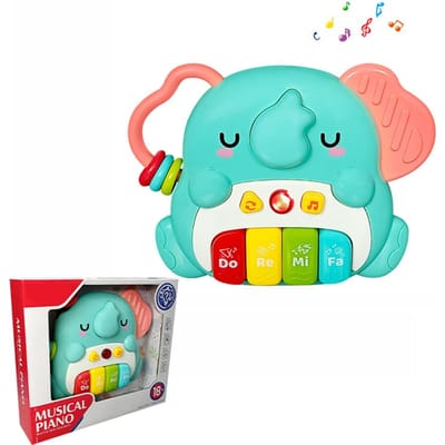 Baby Elektronische Piano Speelgoed Muziek&Licht Toetsenborden Dieren Instrument Speelgoed Peuters 18-36 Maanden Montessori Educatief Baby Cadeaus