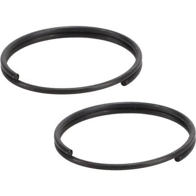 2 STUKS Marine Boot Koppeling Torsieveer Hoge Prestaties voor Buitenboordmotor 24 Slag 15pk black