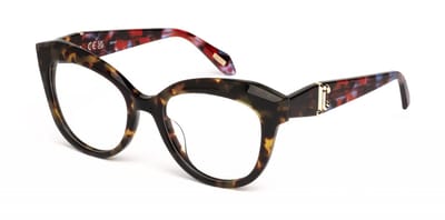 Just Cavalli VJC118 Avana scura lucida 51/18/140 WOMAN Brilmonturen