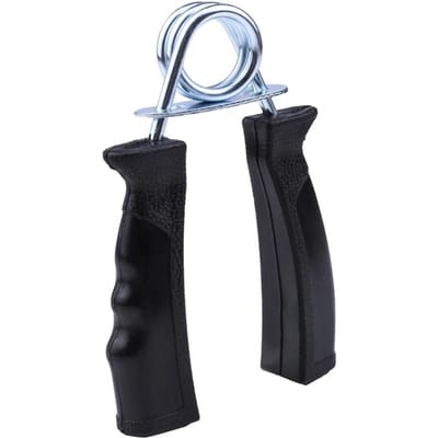 1 stuks Gym handgreep vingerkracht onderarmkracht spierherstel handgreep fitnessoefenaar revalidatieaccessoires black
