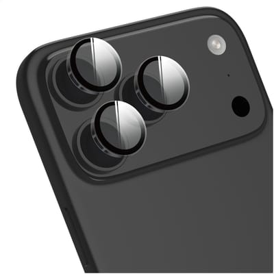 Rosso Camera Frame Protector Geschikt voor iPhone 17 Pro / 17 Pro Max - Case Friendly - 9H Tempered Glass voor Cameralens - Gemakkelijke Installatie met Tray - Transparant