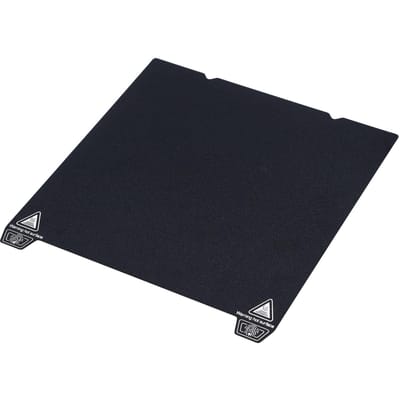 Dubbelzijdige PEI-plaat met textuur 235 mm x 235 mm met flexibele veerstaal bouwplaat zwart voor Ender black