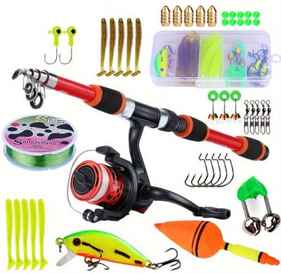 Nivard Visspullen - Viskoffer - Tacklebox - Kunstaas - Vis Accessoires - Hengelsport - Spullen - Roofvis - Karper - Snoek - Vishengel - Oranje