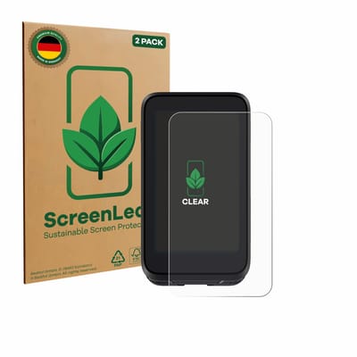 2 Stuks Screenprotector voor iGPSPORT BiNavi Air - Hoogwaardige Beschermfolie transparant
