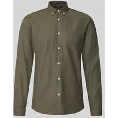 Regular fit vrijetijdsoverhemd van katoenmix model 'Oxford'