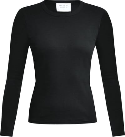 SISTERS POINT Eike-ls - Dames Top - Black - Maat XS