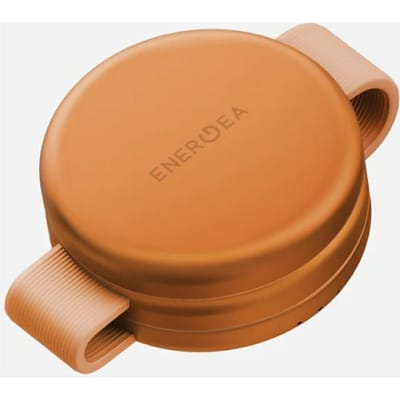 Chargeur inductif Energea Alumag Trio 3-en-1 Qi2 15W orange