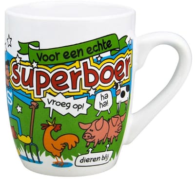 Cartoonmok - Superboer