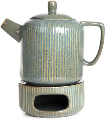 Kruik | MIRANDA-ZIJDE | met verwarming groen | 0,95 liter | 855561
