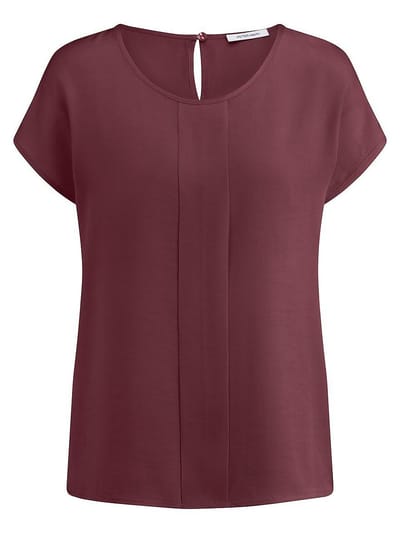 Blouse Van Peter Hahn rood