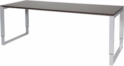 Verstelbaar Bureau - Domino Plus 200x80 logan - alu frame