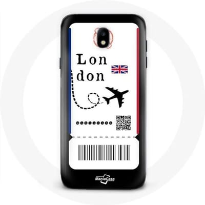 Samsung Galaxy J3 2017 hoesje Londen vliegticket