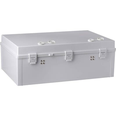 TRU COMPONENTS TC-PSC-40x60x22 Schakelkast 400 x 600 x 220 ABS Lichtgrijs 1 stuk(s)