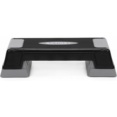 Actiget® Aerobic Stepper | Verstelbaar | Zwart/Grijs | 350 KG