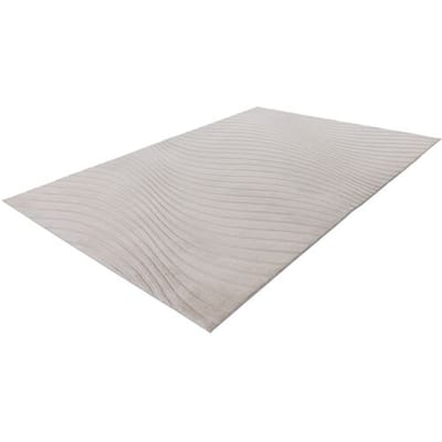 KAYOOM Vloerkleed Kierk, laagpolig (325, Licht taupe, 120 x 170 cm)