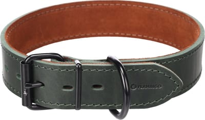 Hond Halsband Montana Groen XXL 53-63cm 40mm
