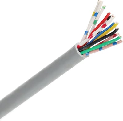 Dynamic signaalkabel Yr 12x0,8mm Dca-s2,d0,a3 grijs per rol 100 meter