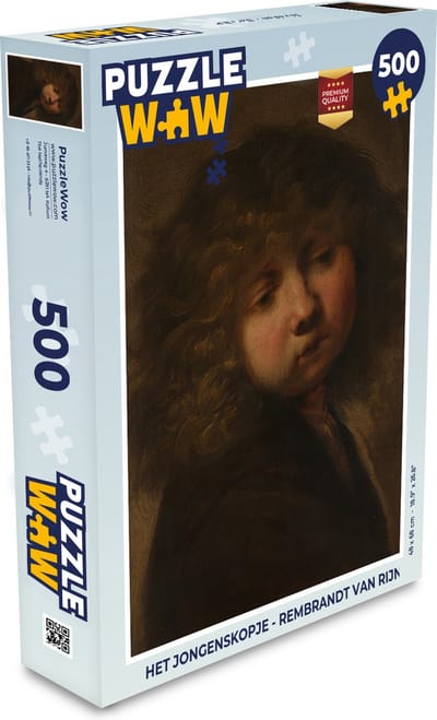 Puzzel Het Jongenskopje - Rembrandt van Rijn - Legpuzzel - Puzzel 500 stukjes