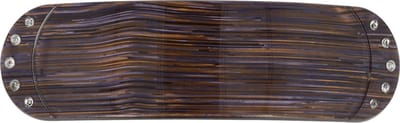 Haarsoires Haarspeld Patentspeld 10cm – Metallic Streep – Strass Steentjes – Bruin Paars - Haarspelden voor Dames - Haarklem - Haarclip - Haaraccessoires - Hair Clip - Decoratieve Haaraccessoire